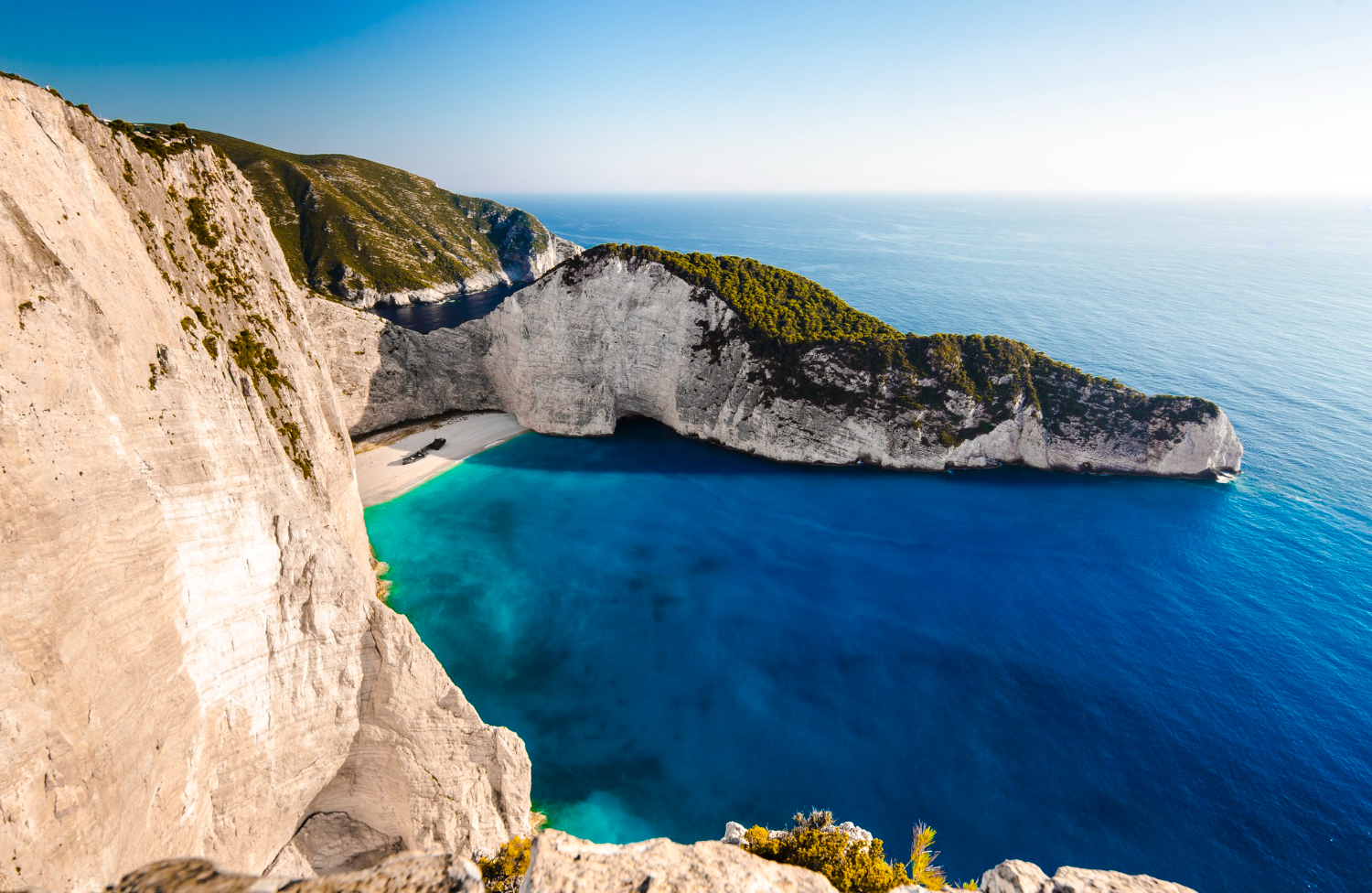 Navagio Beach With Shipwreck On Zakynthos - Ionian Islands, Greece