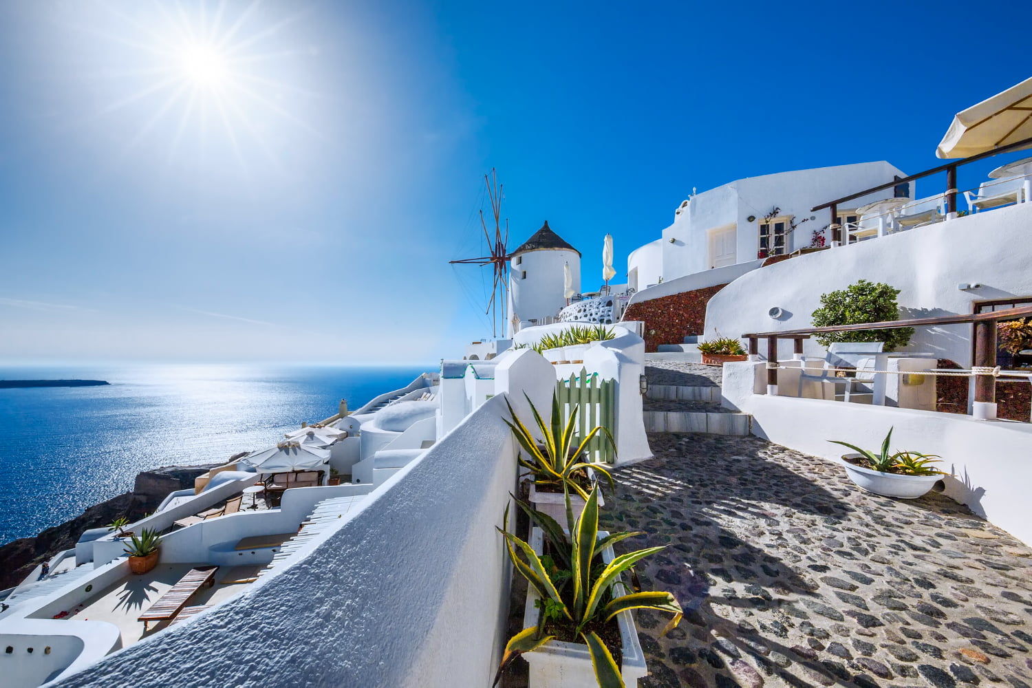 Oia Village in Santorini - Cyclades, Greece