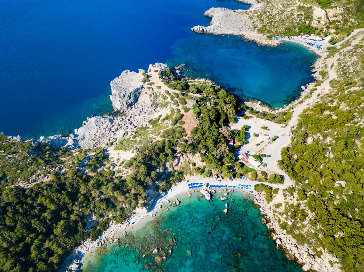 Ladiko / Anthony Quinn Beach in Rhodes - Dodecanese Islands, Greece - 10379