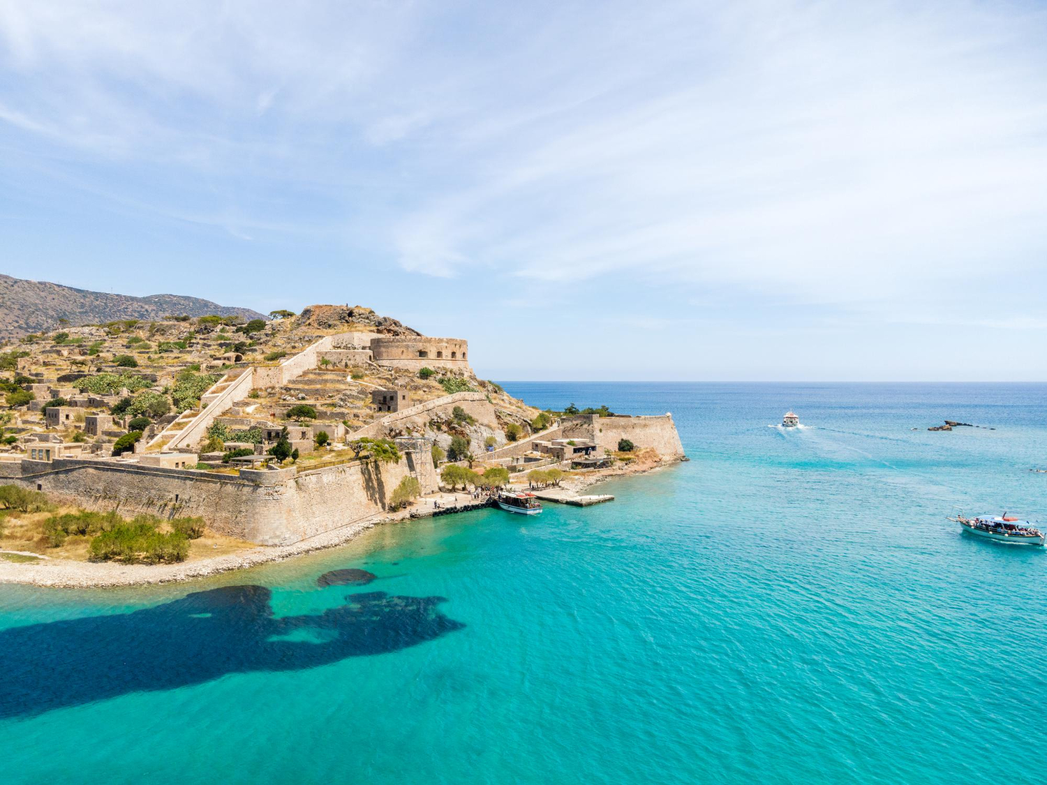 Spinalonga Island in Lastithi - Crete, Greece - 6569
