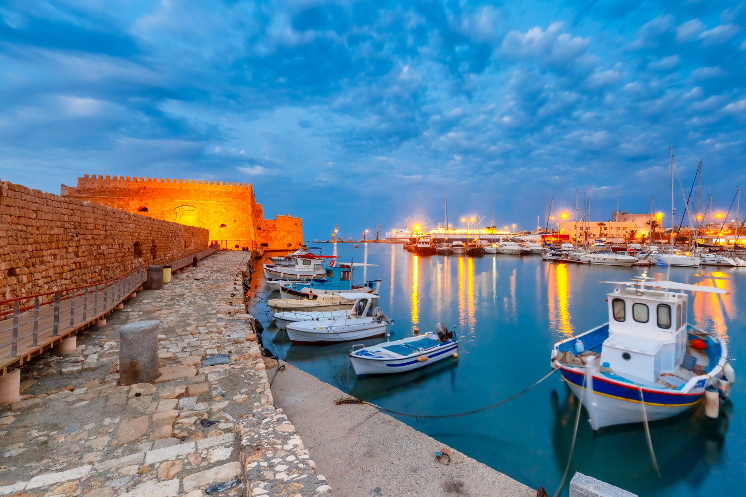 Old Harbour of Heraklion - Crete, Greece - 4426