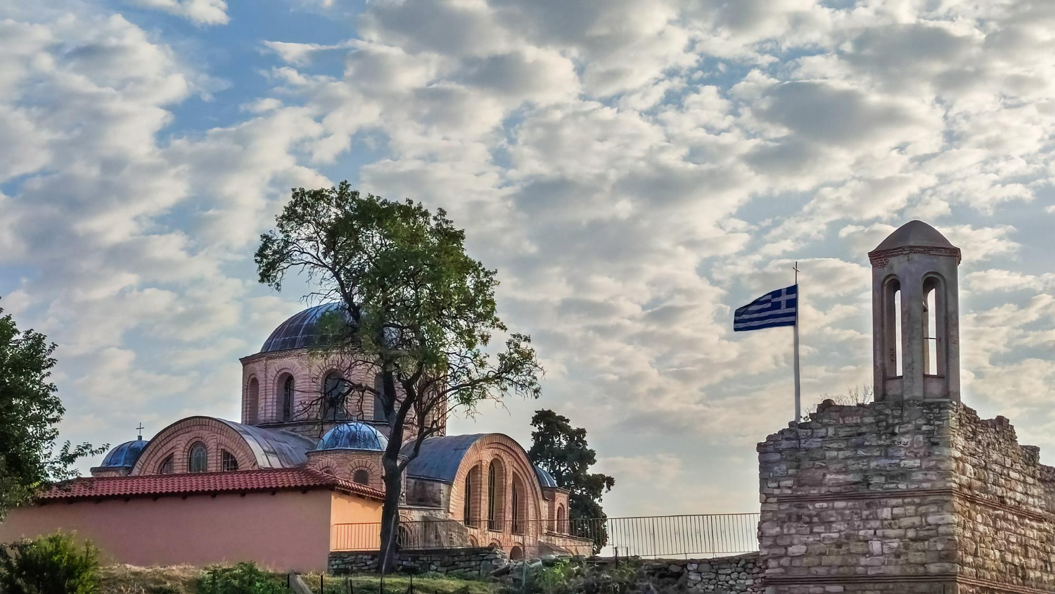 Church Of Panagia Theotokos Kosmosoteira Byzantine Monastery At Feres - Evros, Thrace, Greece - 781
